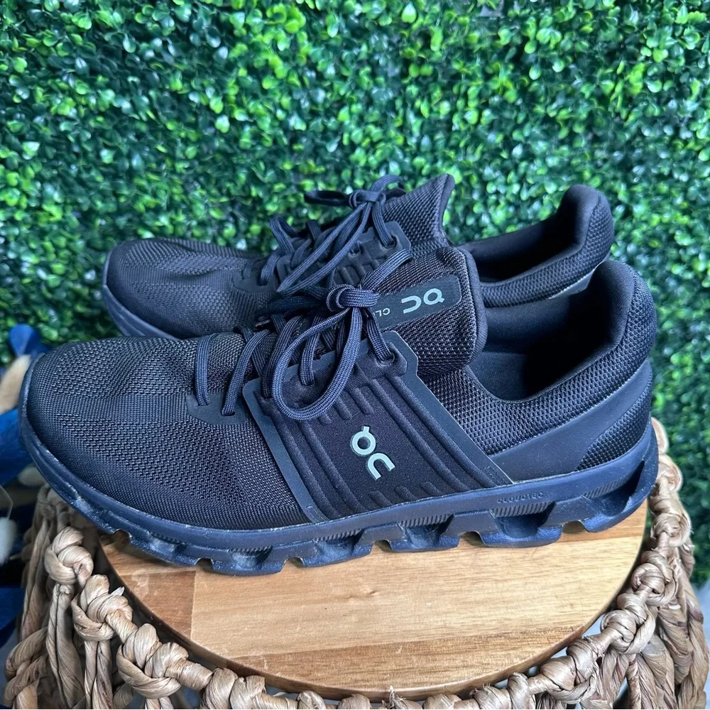 New in generic box On cloud Running Men's‎ Black Running Shoes